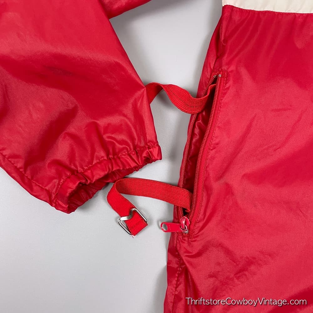 Vintage 80s Izod Lacoste Rain Jacket SMALL