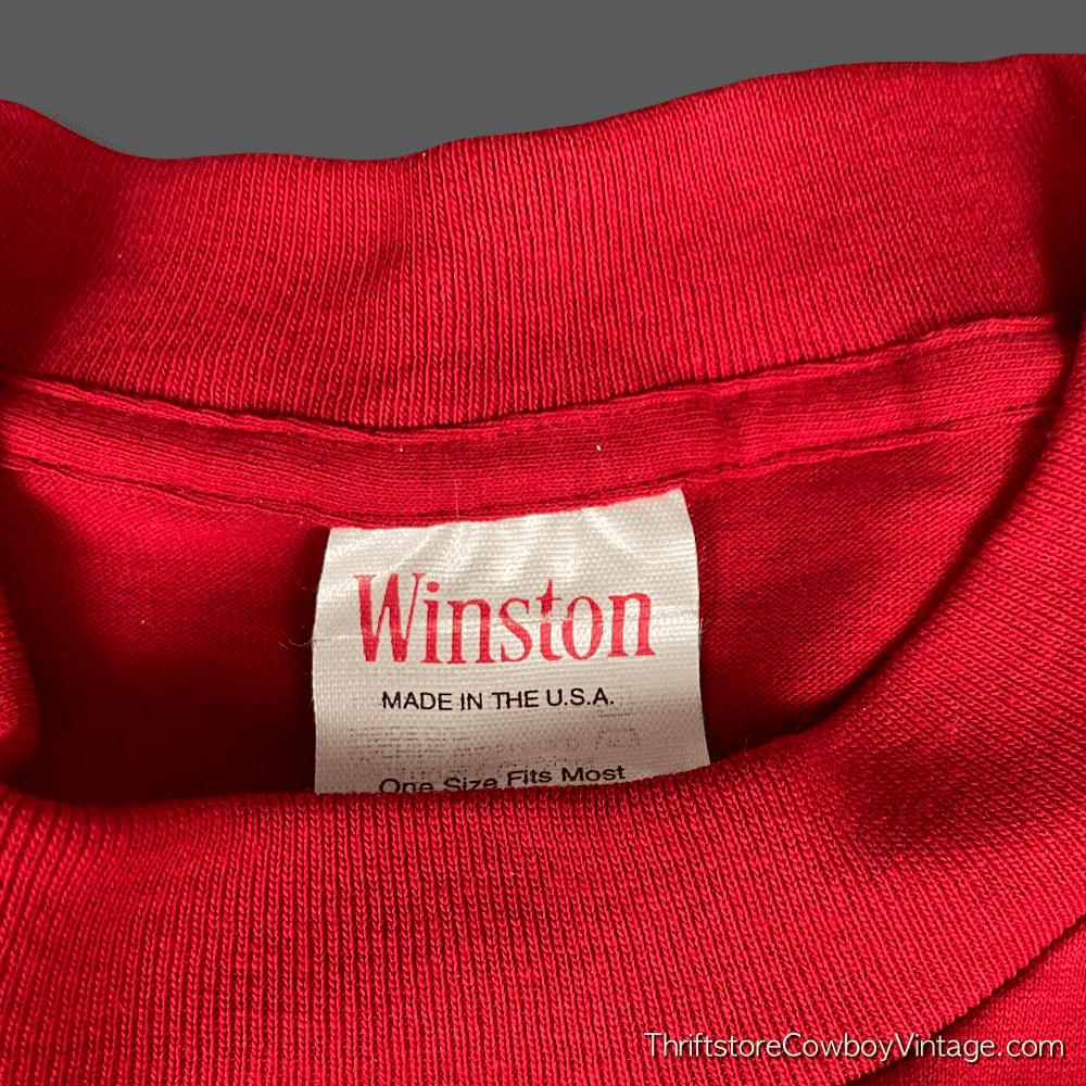Vintage Deadstock 1994 Winston Cigarettes Winners Club T-Shirt XXL