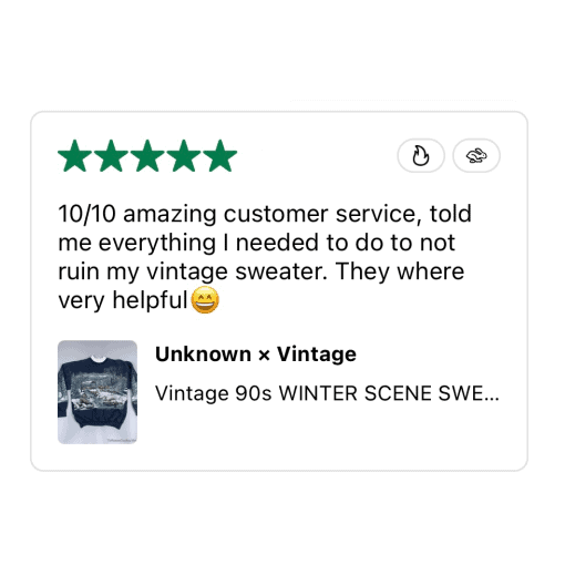 Positive review from Positive review from Grailed