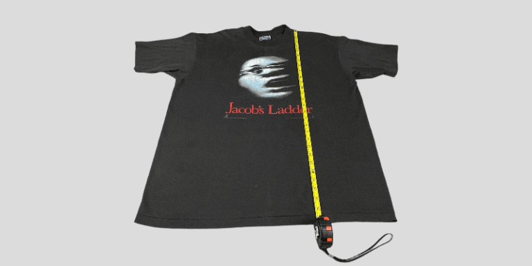 How to Measure a Vintage T-Shirt in 3 Easy Steps