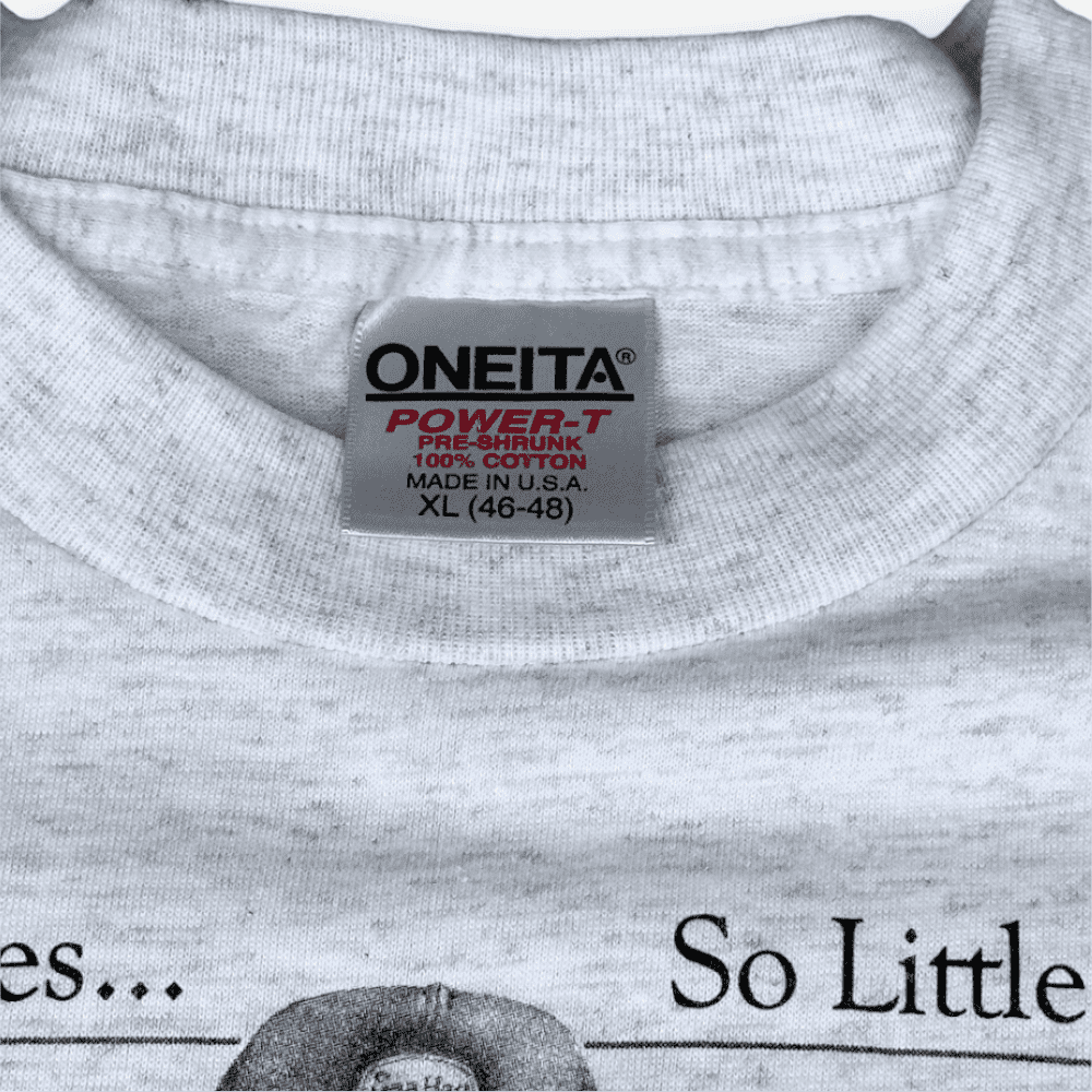 Vintage 90s So many Lures So Little Time Fishing T-Shirt XL