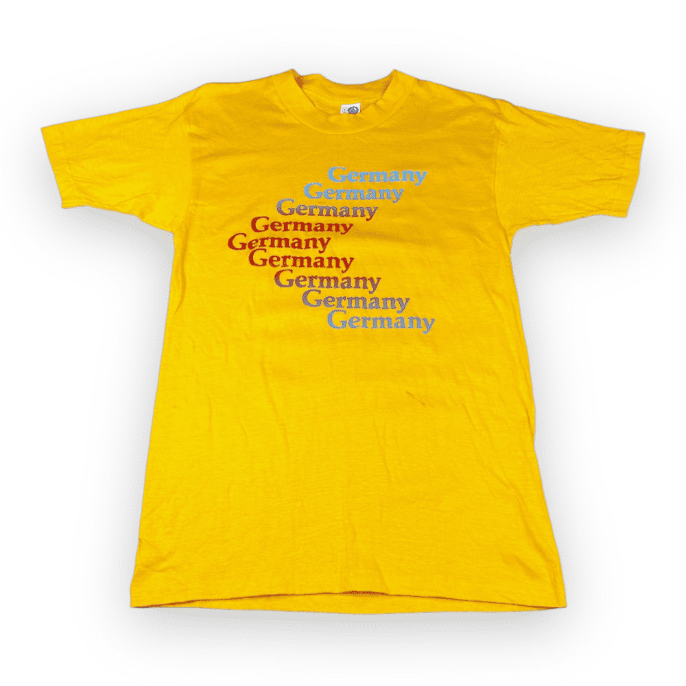 Vintage 80s Germany T-Shirt SMALL-T-SHIRT-37-1 Vintage 80s Germany T-Shirt SMALL