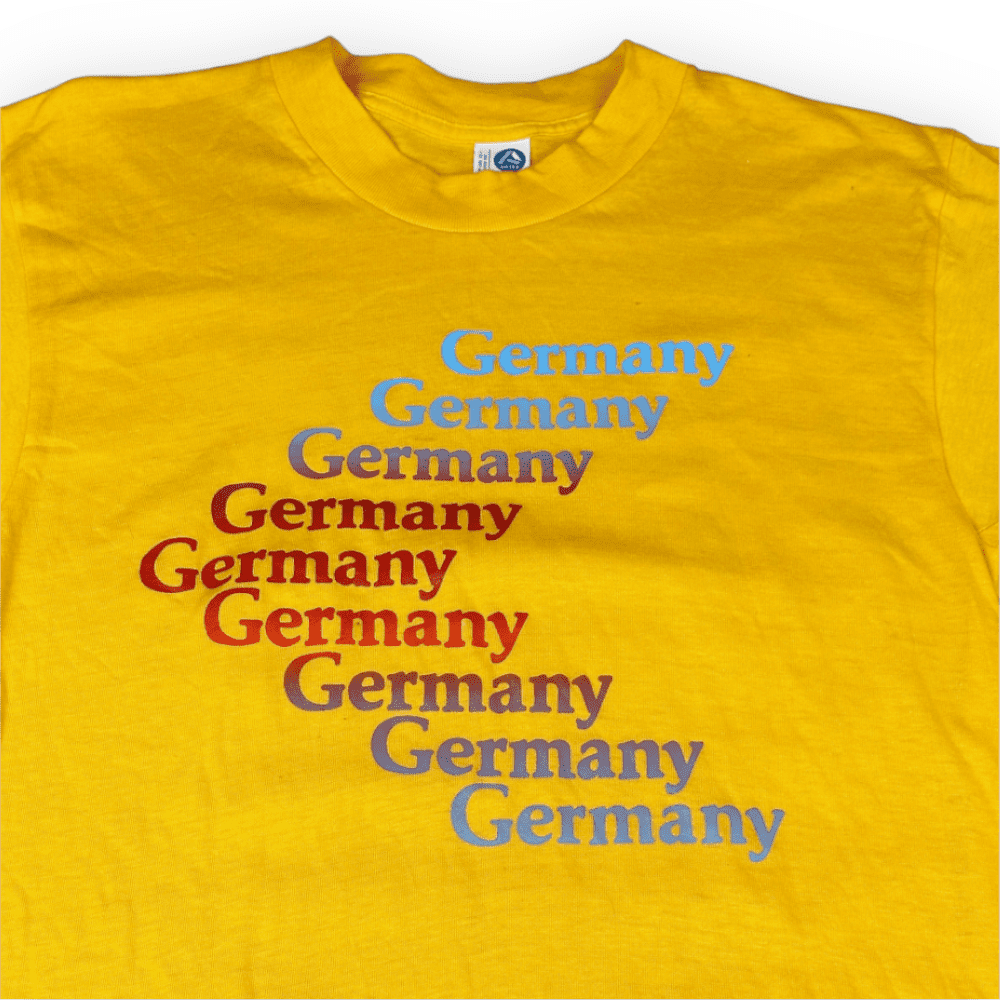 Vintage 80s Germany T-Shirt SMALL-T-SHIRT-37-2 Vintage 80s Germany T-Shirt SMALL