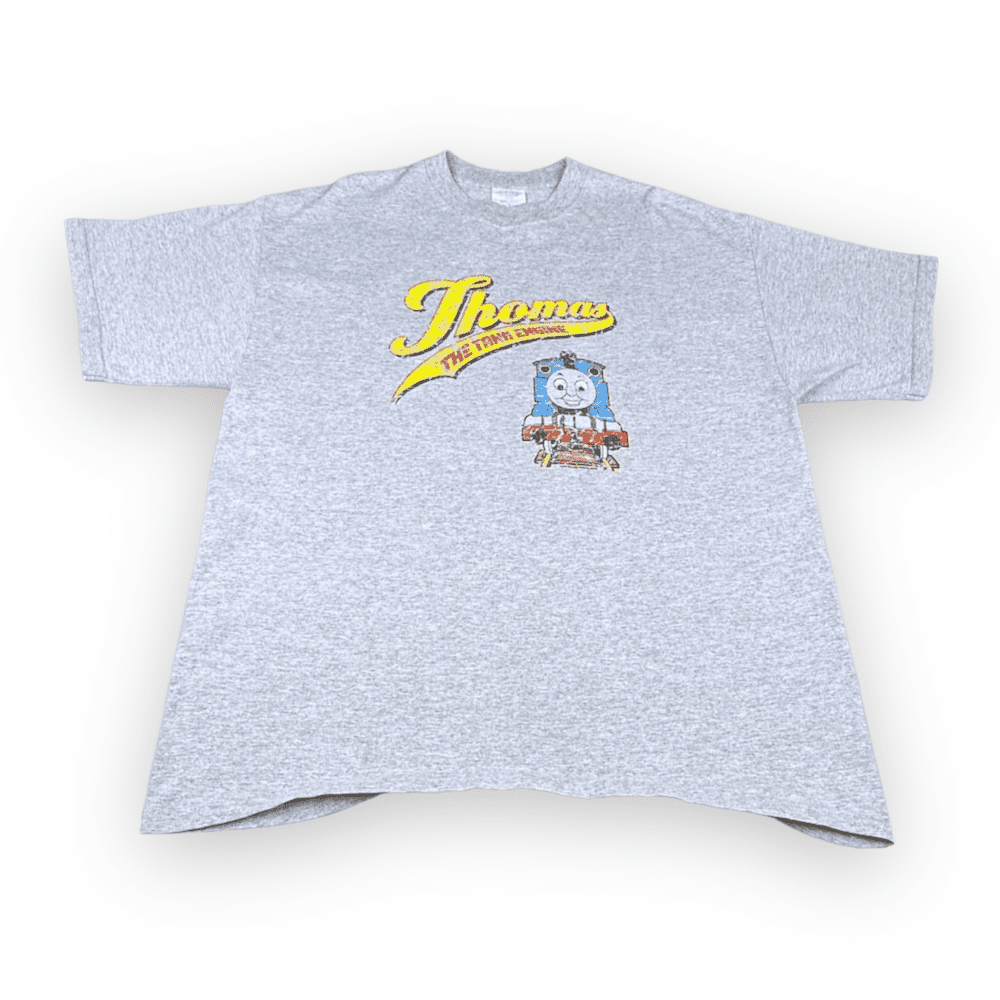 Vintage Y2K Thomas The Tank Engine Train T-Shirt XL