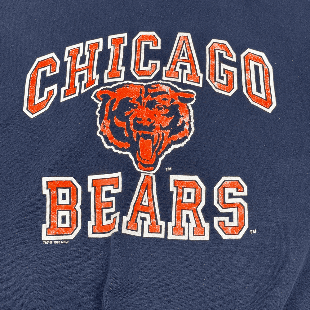 Vintage 90s Chicago Bears Crewneck Sweatshirt LARGE