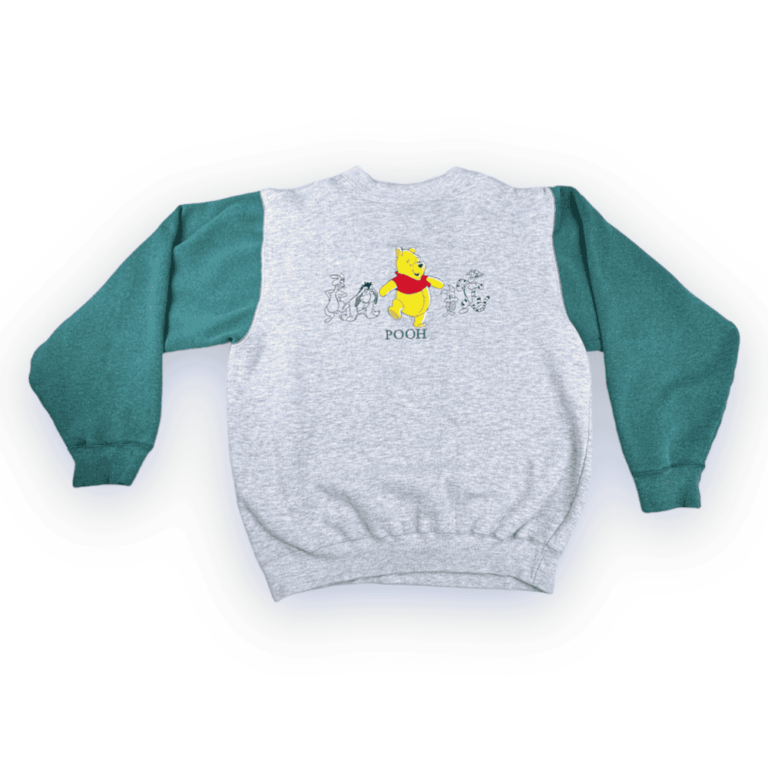 Vintage 90s Winnie The Pooh 2 Color Crewneck Sweatshirt MEDIUM