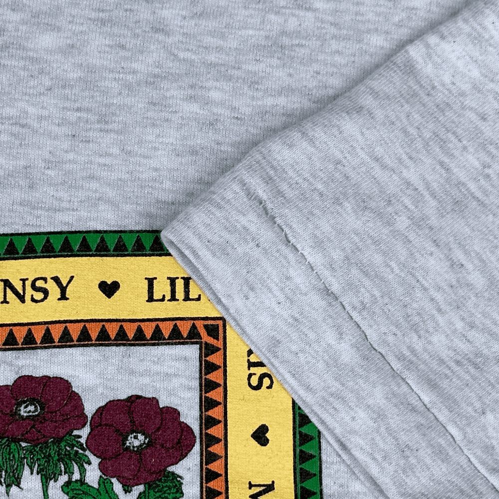 Vintage 90s Kendrich & Standton Carriage House Flower Garden Seeds T-Shirt XXL