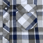 Vintage 90s Williams Bay Plaid Western Shirt MEDIUM