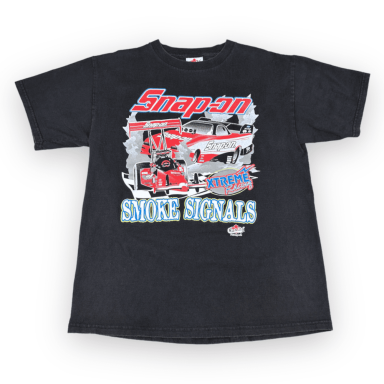 Vintage 90s Snap-On Tools Extreme Racing Smoke Signals T-Shirt LARGE