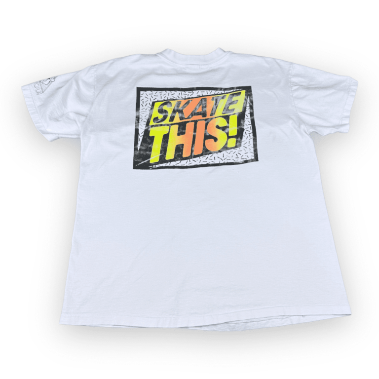 Vintage 80s Hey You! Skate This! T-Shirt MEDIUM
