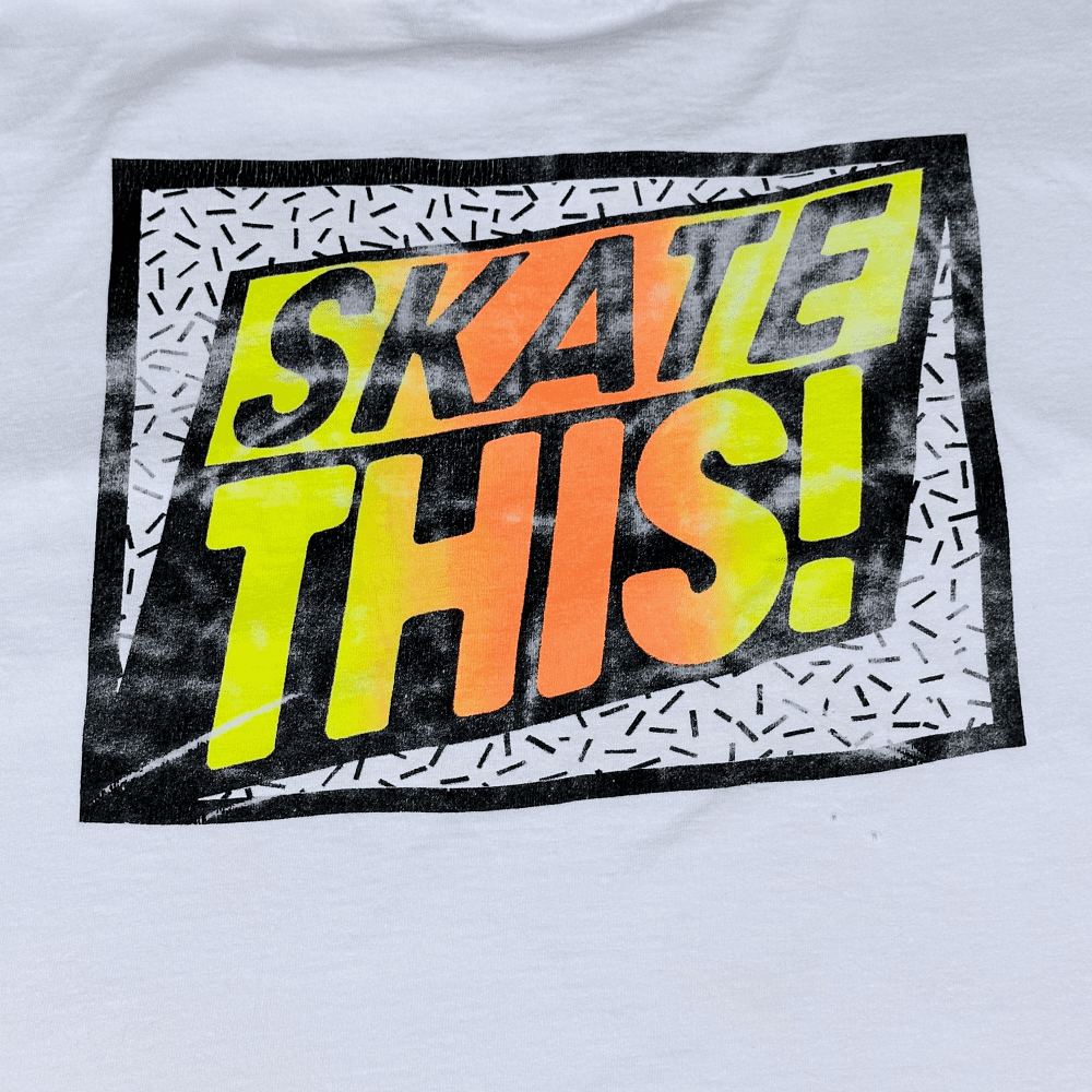 Vintage 80s Hey You! Skate This! T-Shirt MEDIUM
