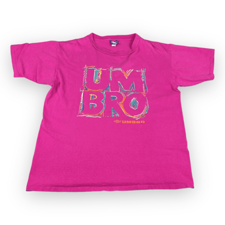 Vintage 90s Umbro Logo T-Shirt LARGE
