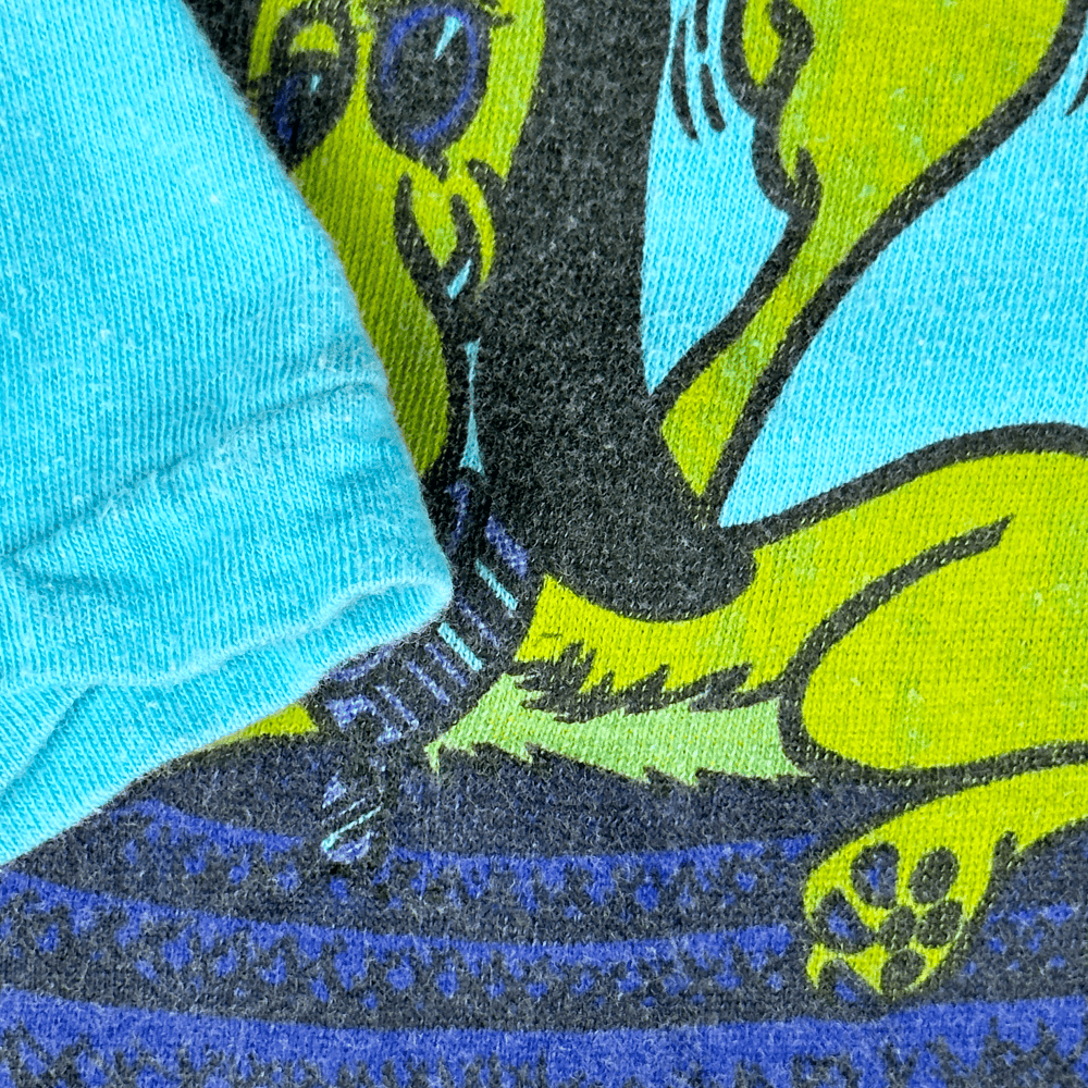 Vintage 80s Fetch This! Dog Middle Finger T-Shirt MEDIUM