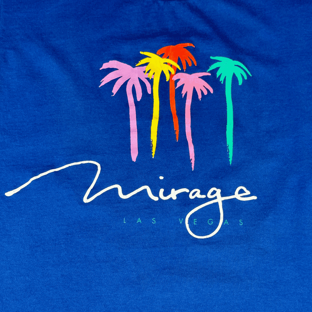 Vintage 90s Mirage Casino Las Vegas T-Shirt SMALL