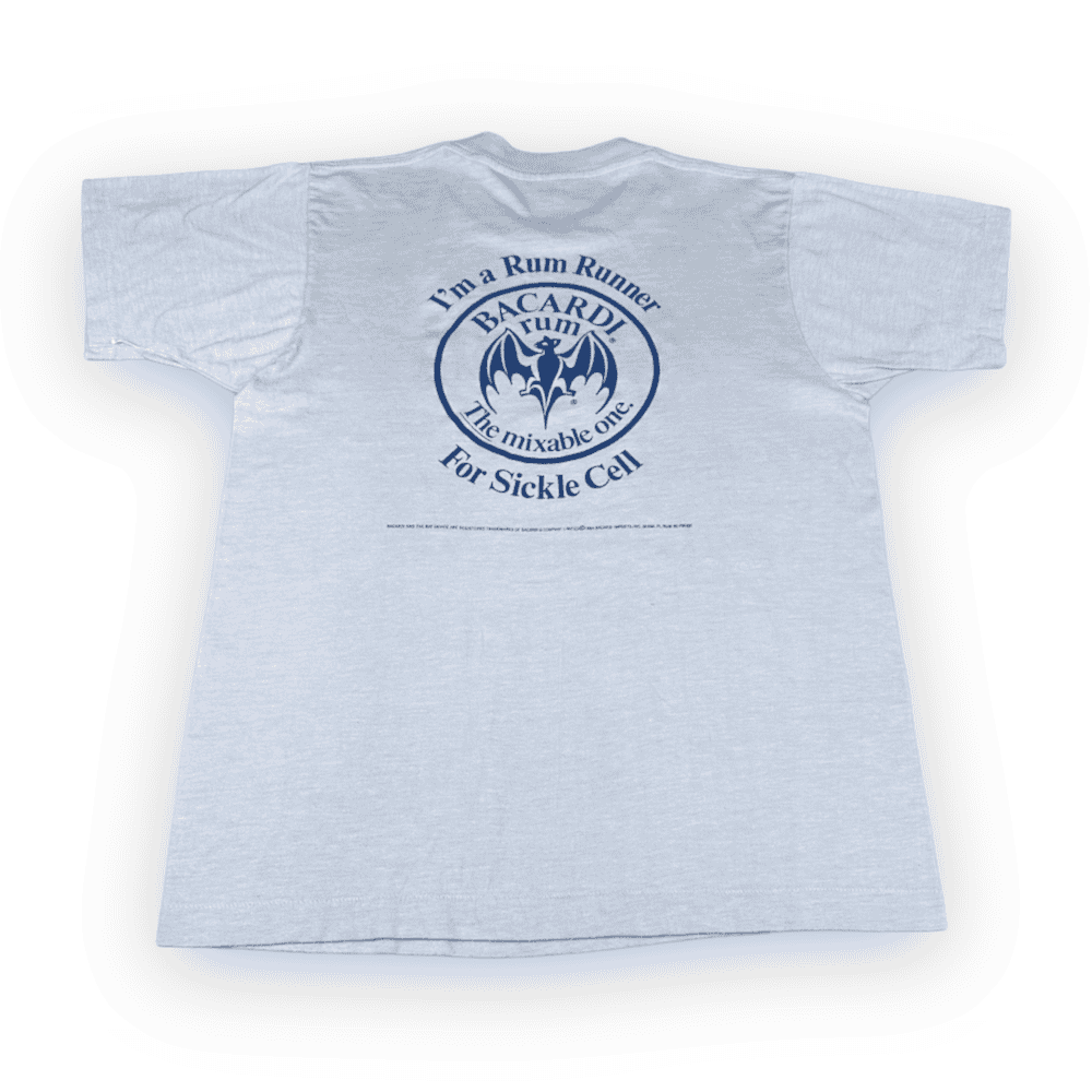 Vintage 80s Bacardi Rum Runner Oakland T-Shirt MEDIUM