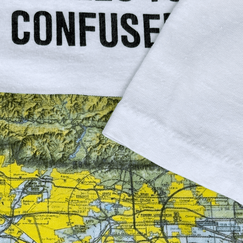 Vintage 80s Los Angeles TCA Terminally Confused Aviator T-Shirt SMALL