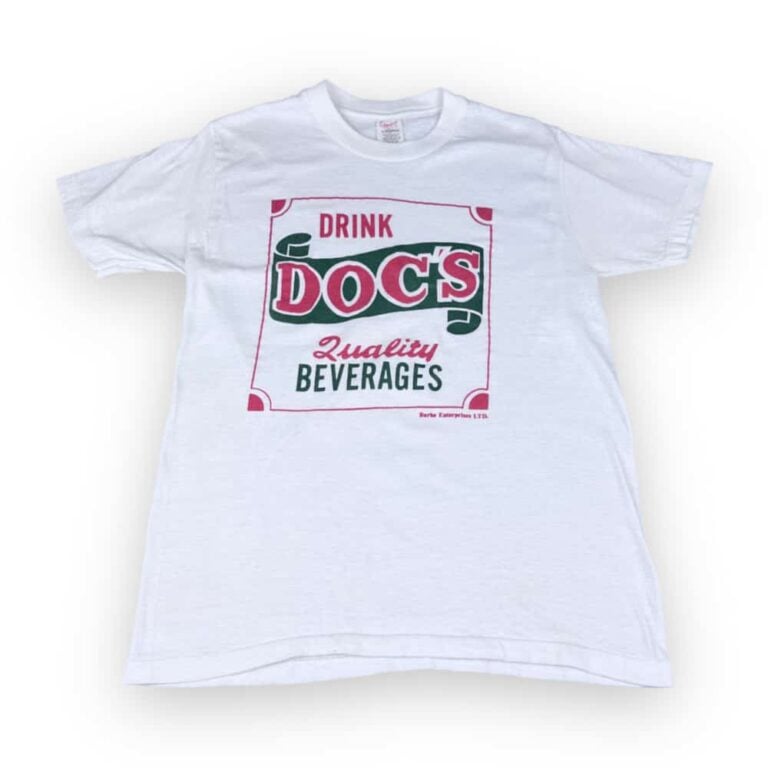 Vintage 70s Drink Doc’s Quality Beverages T-Shirt EXTRA SMALL XS