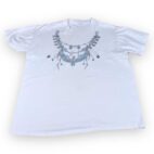 Vintage 90s Native American Eagle Turquoise Necklace T-Shirt EXTRA LARGE