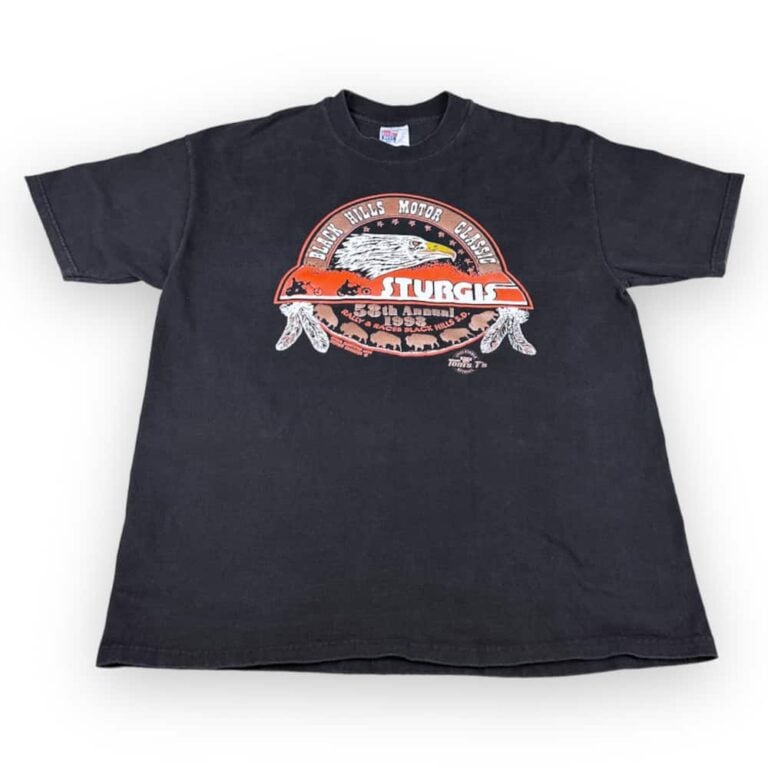 Vintage 90s Sturgis Motorcycle Rally South Dakota T-Shirt XL