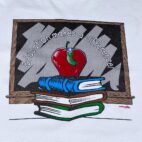 Vintage 90s Education Makes A Difference! Bookworm T-Shirt XL