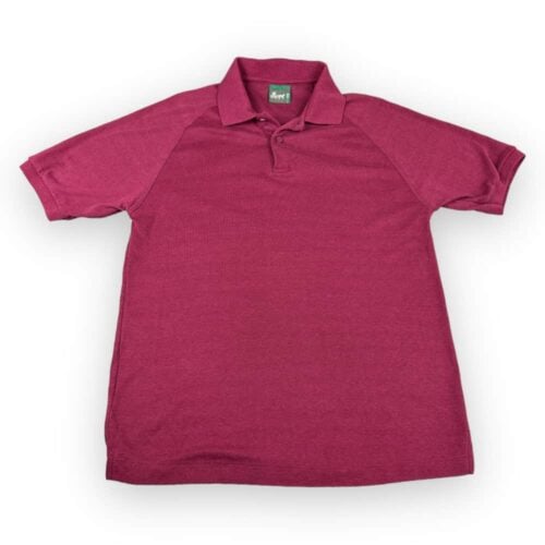 Vintage 80s Benton Row Raglan Polo Shirt SMALL