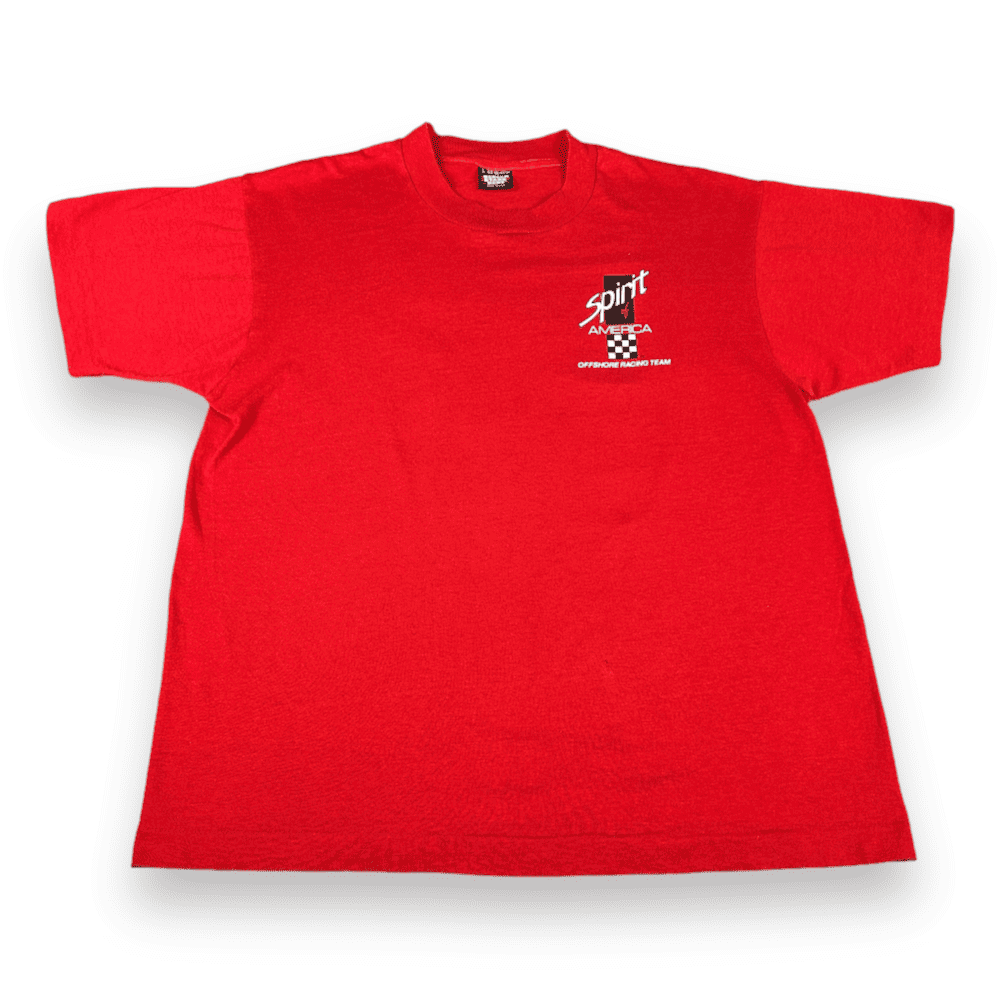 Vintage 80s Spirit of America Offshore Racing Team T-Shirt M/L