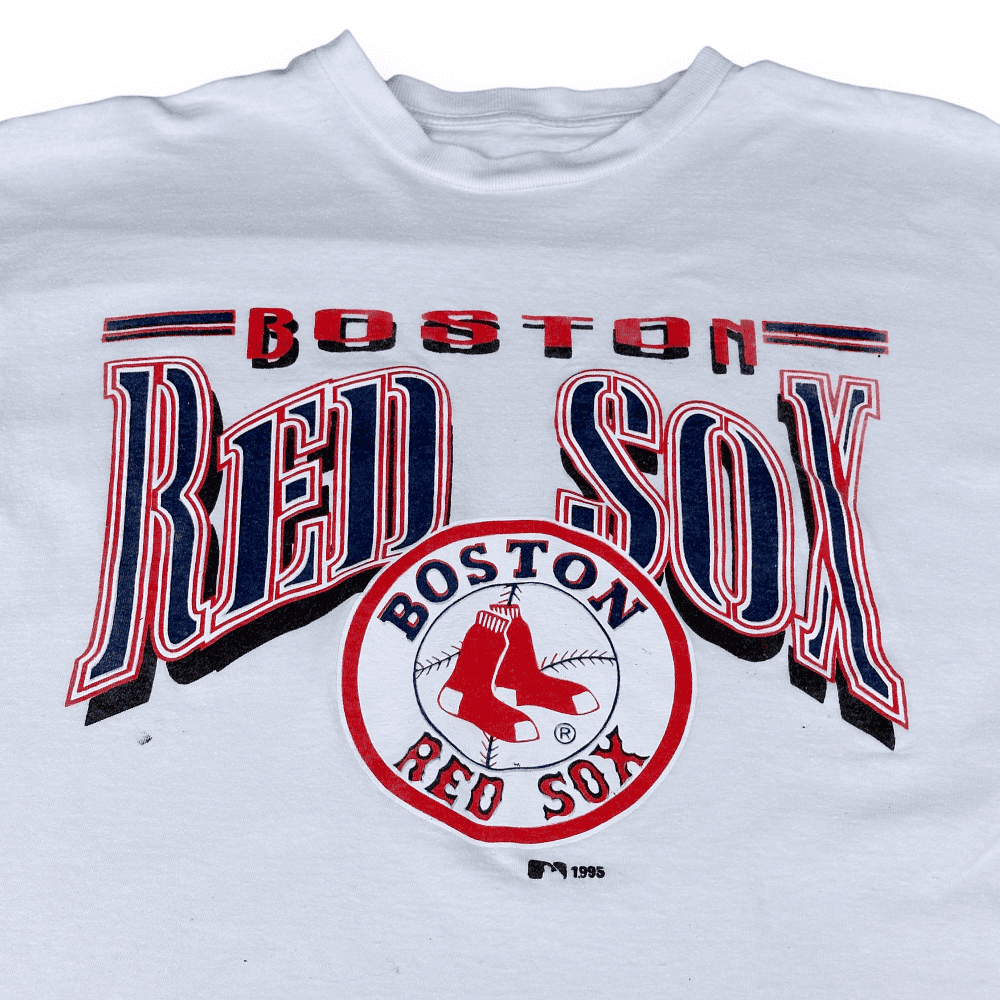 Vintage 90s Boston Red Sox T-Shirt LARGE/MEDIUM