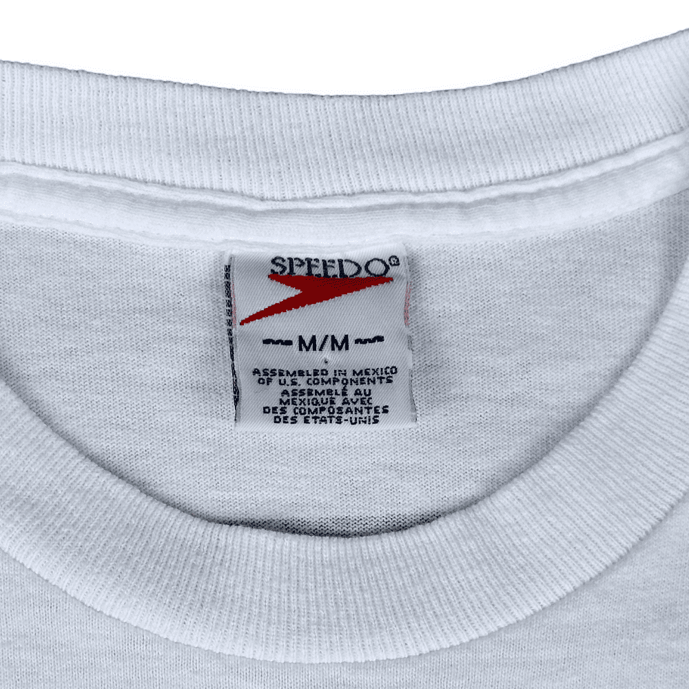 Vintage Speedo Shirt No One Trains for Second Place 90s