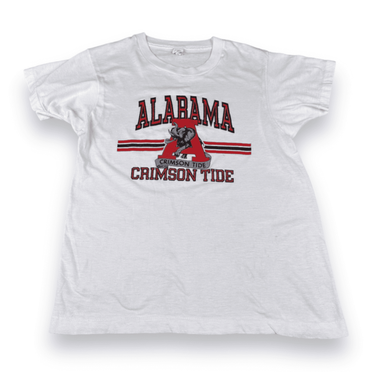 Vintage 80s Alabama Crimson Tide T-Shirt SMALL