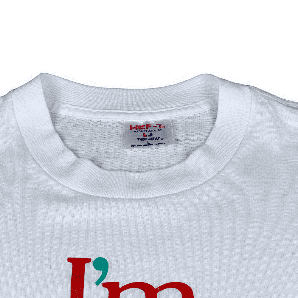 Vintage 80s I'm Retired Having a Good Time T-Shirt MEDIUM