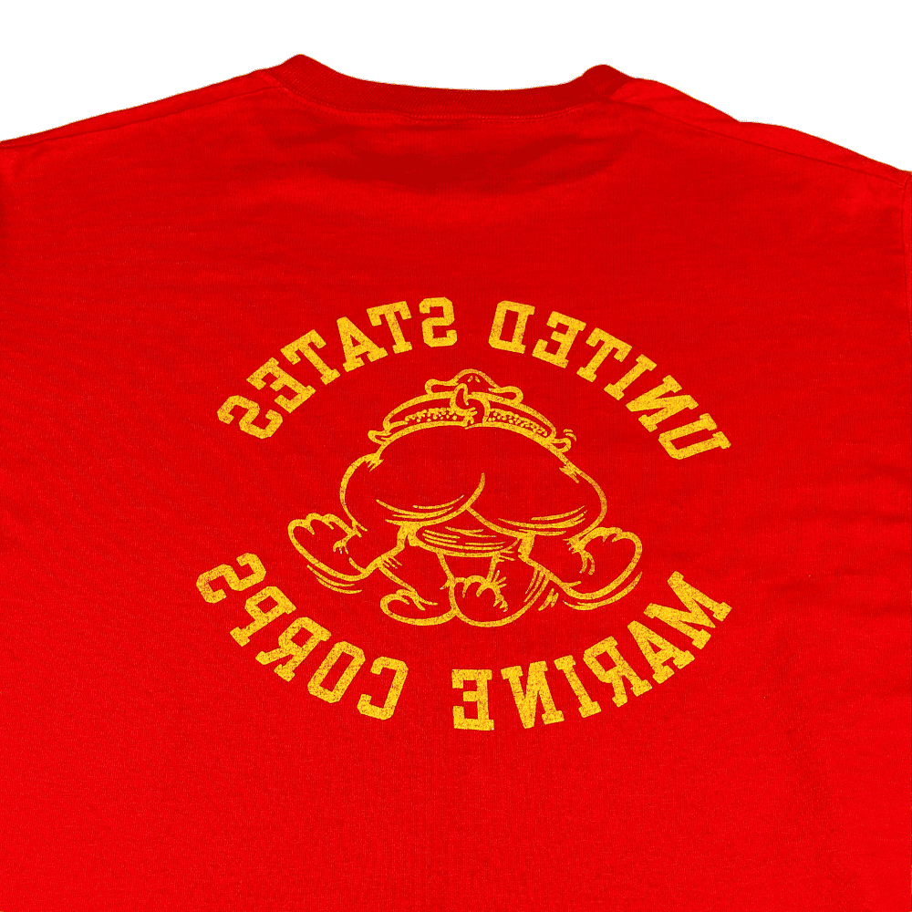 Vintage 80s United States Marine Corps T-Shirt MEDIUM