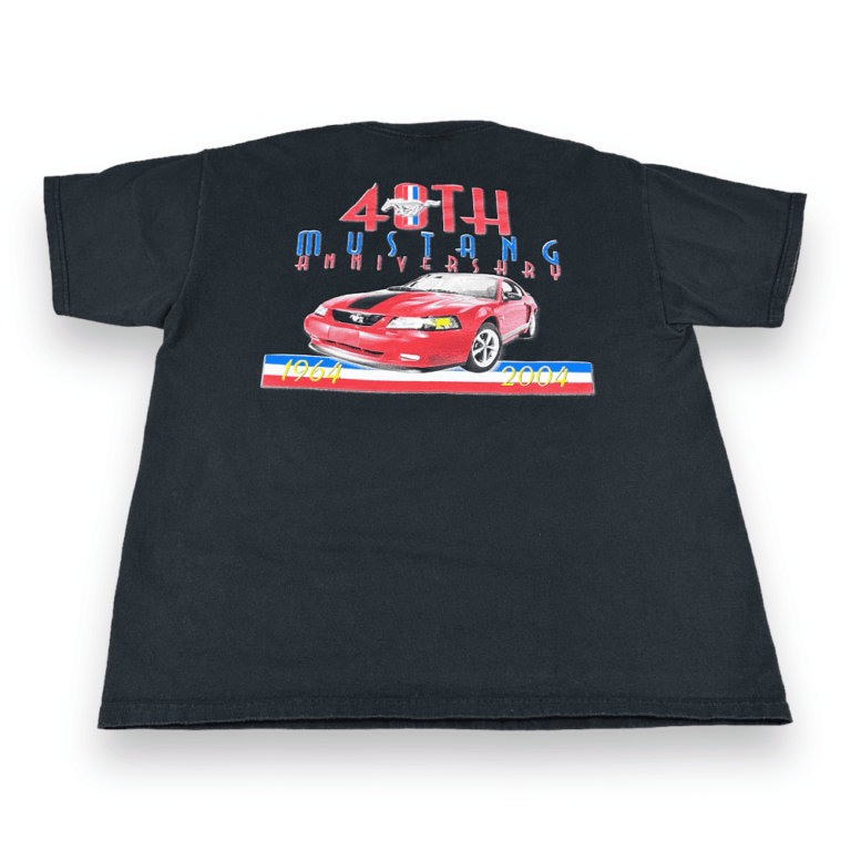 Vintage Ford Mustang 40th Anniversary T-Shirt LARGE