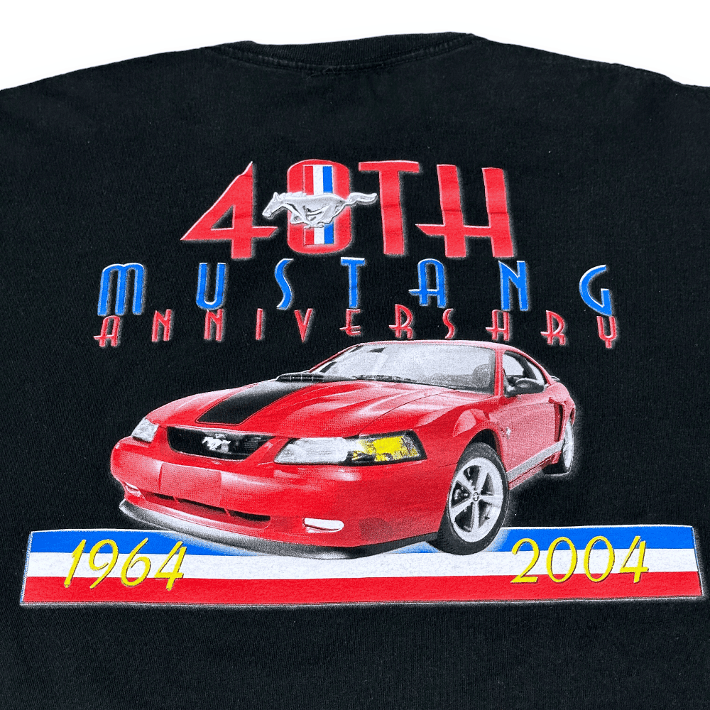 Vintage Ford Mustang 40th Anniversary T-Shirt LARGE