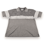 Vintage 90s Penguin Grand Slam Striped Polo Shirt MEDIUM