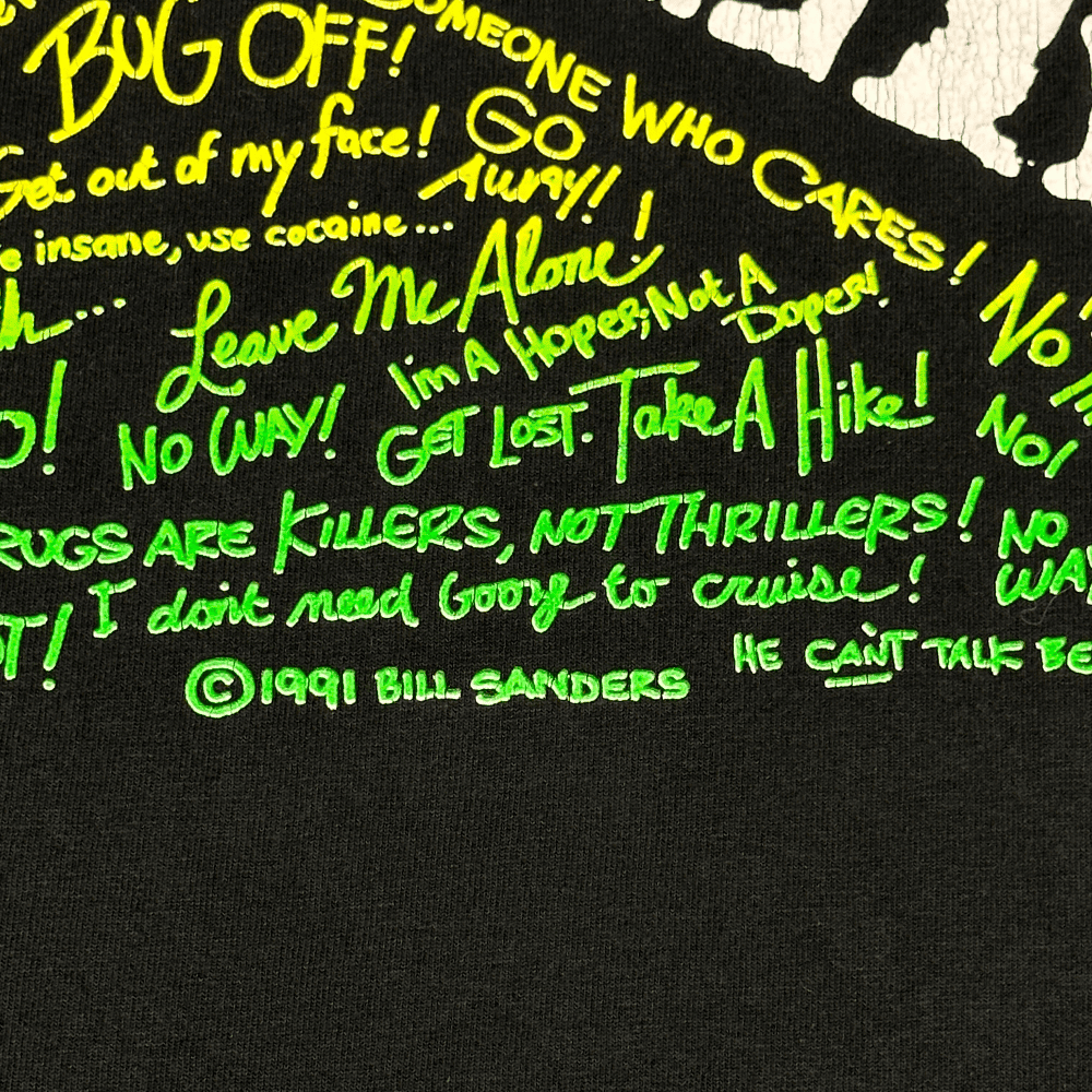 Vintage 90s I Don't Say No To Drugs T-Shirt XL