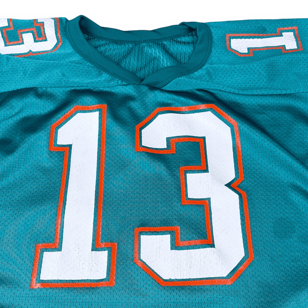 Vintage 90s Wilson Dan Marino Miami Dolphins Jersey #13 MEDIUM/LARGE