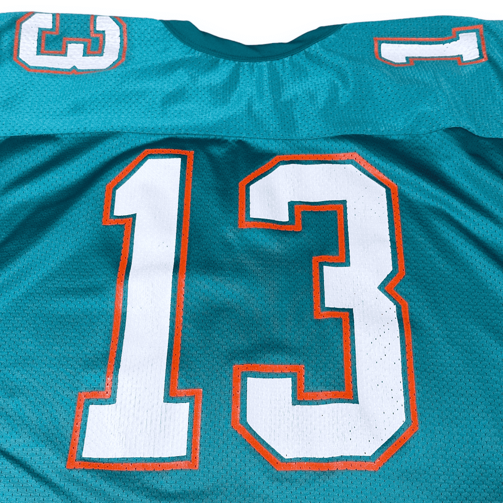 Vintage 90s Wilson Dan Marino Miami Dolphins Jersey #13 MEDIUM/LARGE