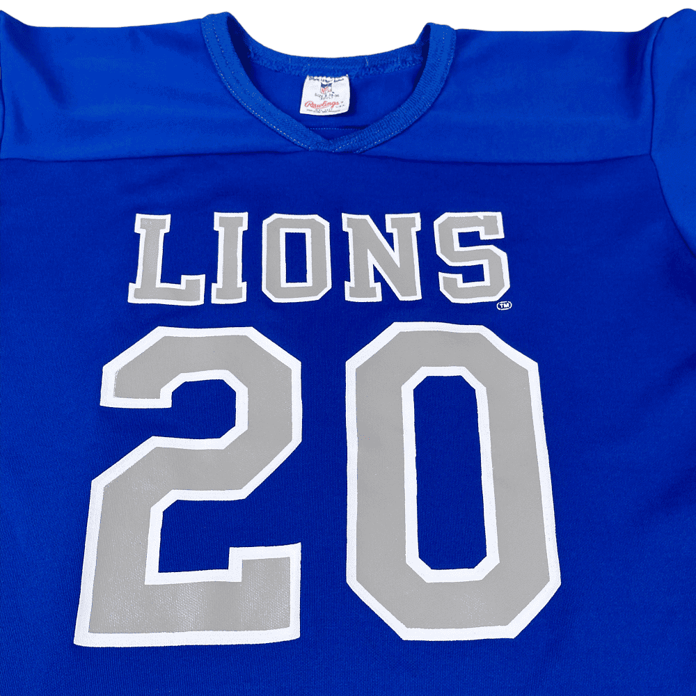 Vintage 80s Detroit Lions Football Jersey #20 SMALL