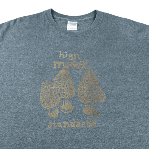 High Morel Standards Mushroom T-Shirt LARGE