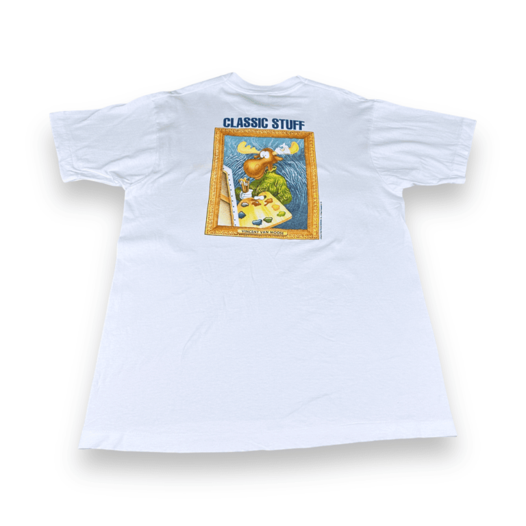 Vintage 90s Adventures of Rocky & Bullwinkle T-Shirt LARGE