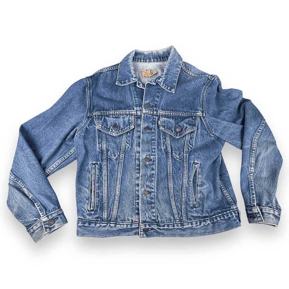 Vintage 80s Levi's Denim Trucker Jean Jacket MEDIUM