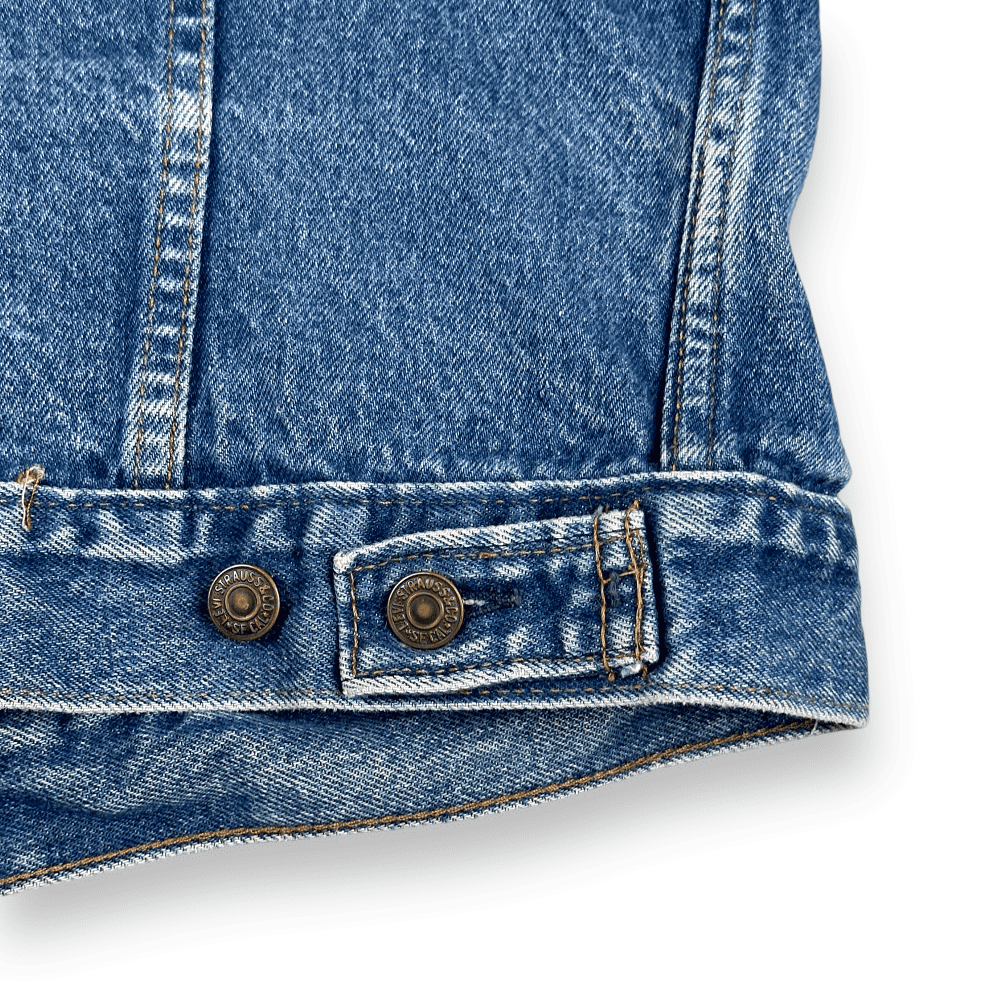 Vintage 80s Levi's Denim Trucker Jean Jacket MEDIUM