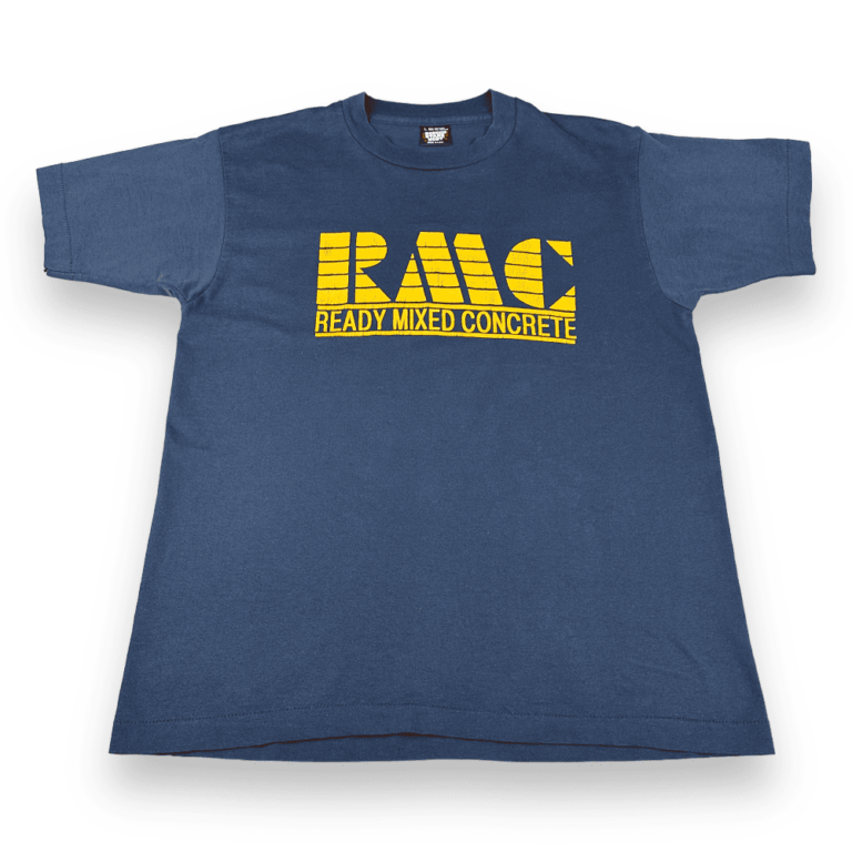 Vintage 80s RMC Ready Mixed Concrete T-Shirt MEDIUM
