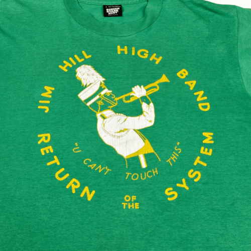 Vintage 90s High School Band "U Can't Touch This" T-Shirt MEDIUM