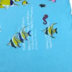 Vintage 90s Disney Fish Aquarium "South of the Border" Sleep T-Shirt 2XL