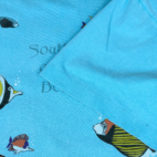 Vintage 90s Disney Fish Aquarium "South of the Border" Sleep T-Shirt 2XL