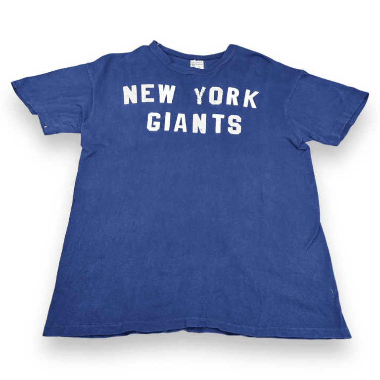 Vintage 70s New York Giants Spell Out T-Shirt MEDIUM