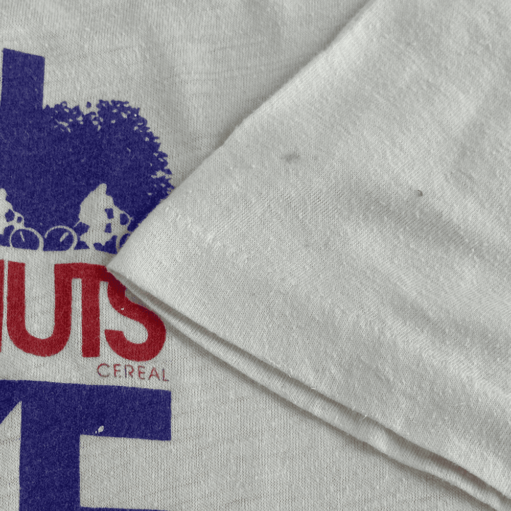 Vintage 80s Grape Nuts Bike Festival T-Shirt MEDIUM