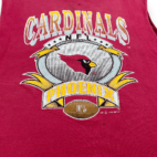 Vintage 90s Arizona Cardinals Chopped T-Shirt LARGE