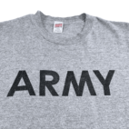 Vintage 90s ARMY Spell Out T-Shirt MEDIUM